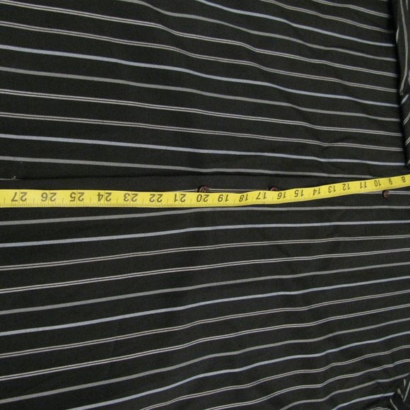 Roar Long Sleeve Black Striped Mens XL - Picture 7 of 7